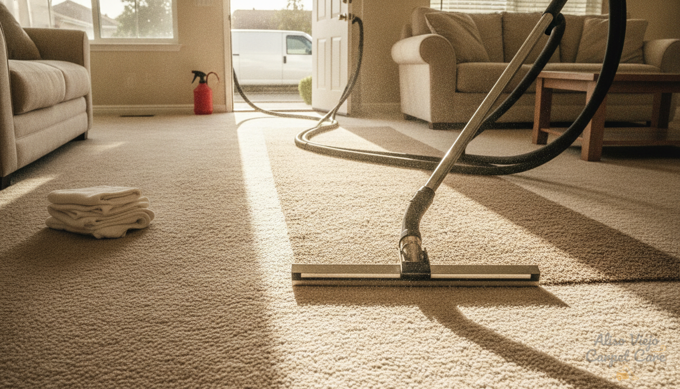Residential Carpet Cleaning