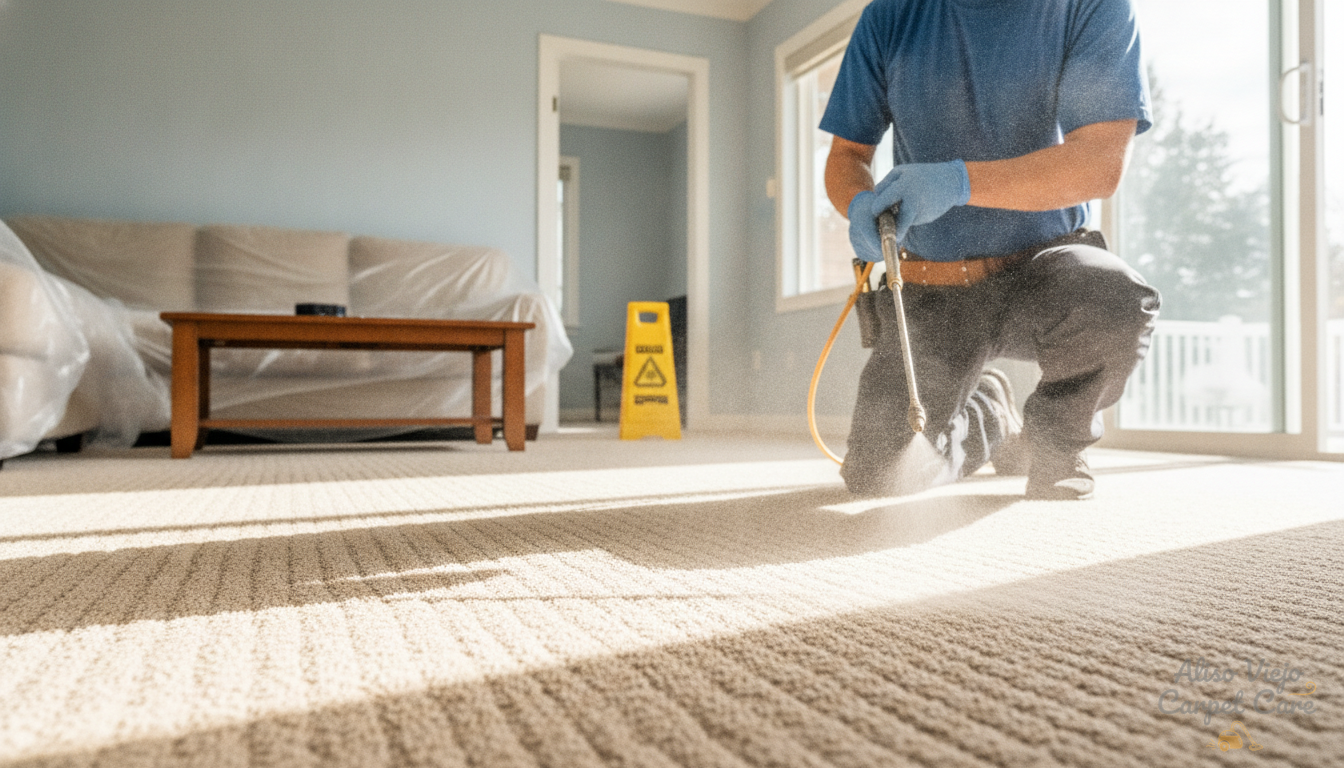 Carpet Protector Application in Turtle Rock